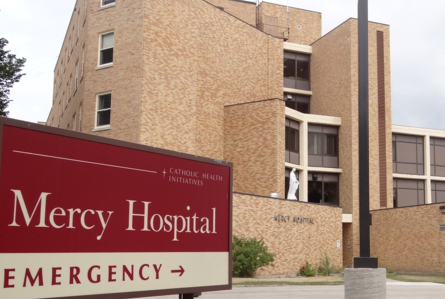 Mercy Hospital entrance